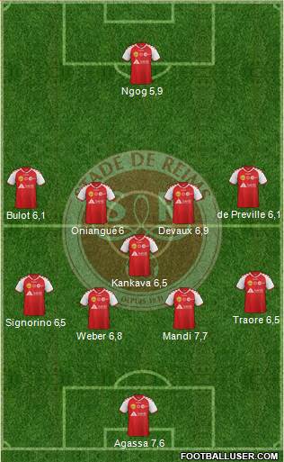 Stade de Reims Formation 2015