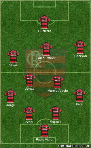 CR Flamengo Formation 2015