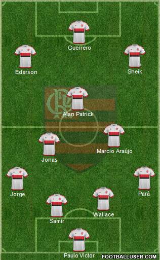 CR Flamengo Formation 2015