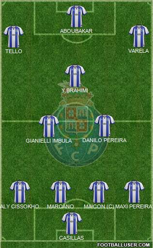 Futebol Clube do Porto - SAD Formation 2015