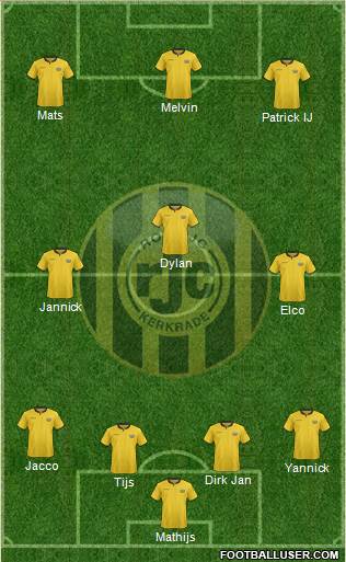 Roda JC Formation 2015