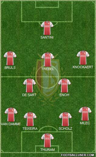 R Standard de Liège Formation 2015