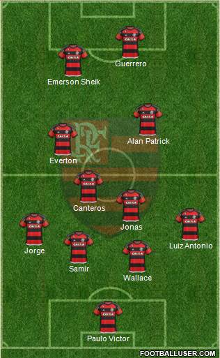 CR Flamengo Formation 2015