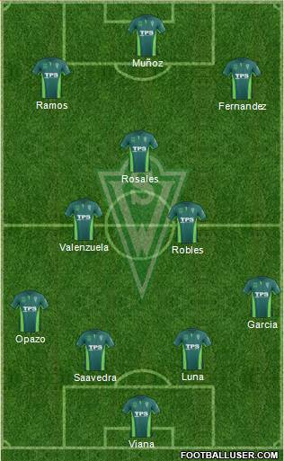 CD Santiago Wanderers S.A.D.P. Formation 2015