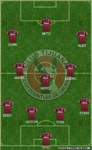 Xoloitzcuintles de Tijuana Formation 2015