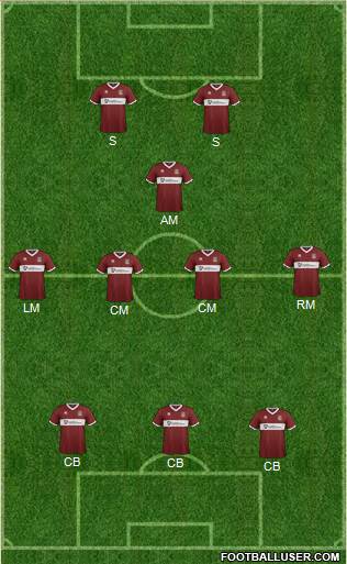 Northampton Town Formation 2015