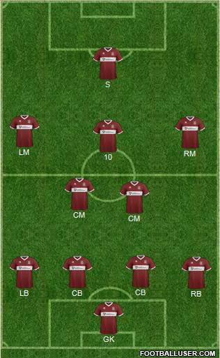 Northampton Town Formation 2015
