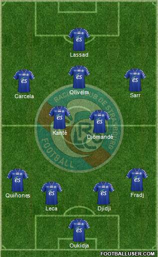 Racing Club de Strasbourg-Football Formation 2015