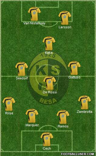 KS Besa Kavajë Formation 2015