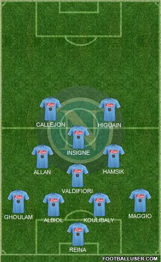 Napoli Formation 2015