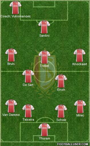 R Standard de Liège Formation 2015