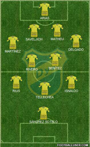 Defensa y Justicia Formation 2015