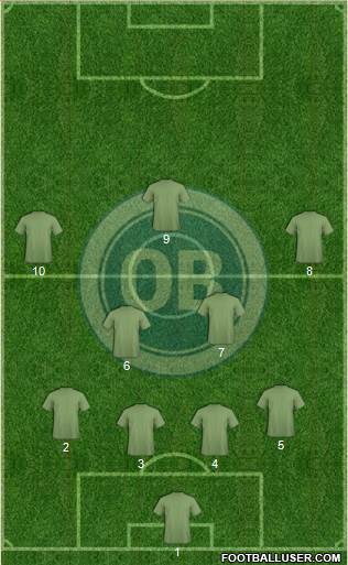 Odense Boldklub Formation 2015