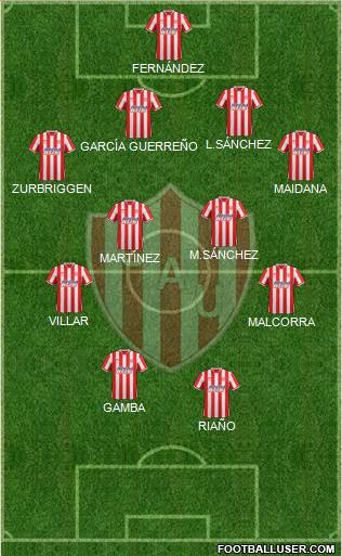 Unión de Santa Fe Formation 2015