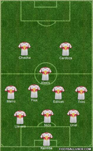 New York Red Bulls Formation 2015