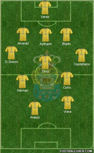 U.D. Las Palmas S.A.D. Formation 2015
