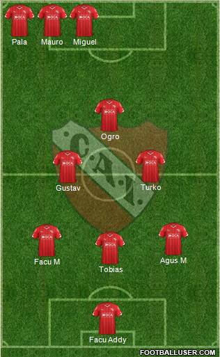 Independiente Formation 2015
