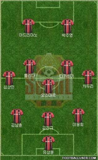 FC Seoul Formation 2015