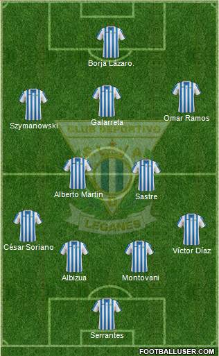 C.D. Leganés S.A.D. Formation 2015
