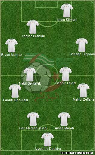 Algeria Formation 2015