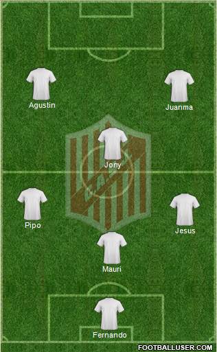 9 de Julio Formation 2015
