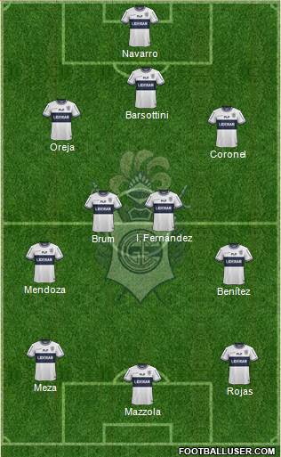 Gimnasia y Esgrima de La Plata Formation 2015
