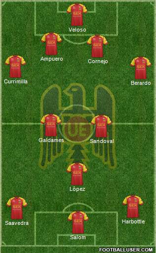 CD Unión Española S.A.D.P. Formation 2015