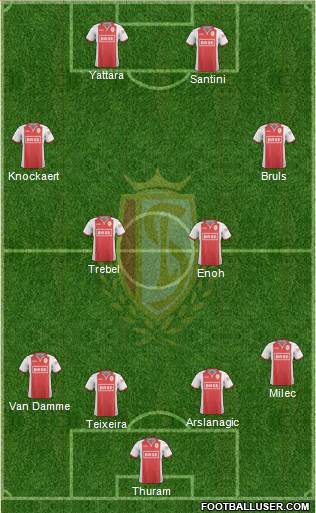 R Standard de Liège Formation 2015