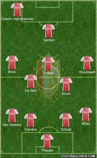 R Standard de Liège Formation 2015
