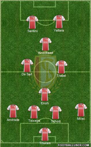 R Standard de Liège Formation 2015