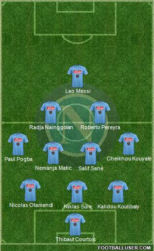 Napoli Formation 2015