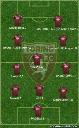 Torino Formation 2015
