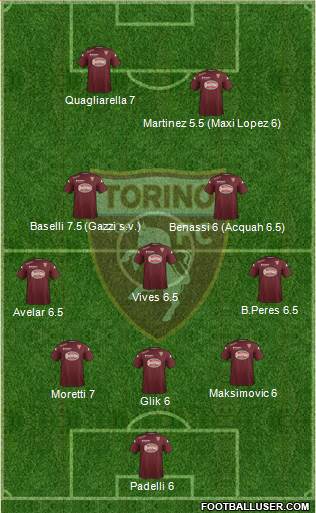 Torino Formation 2015