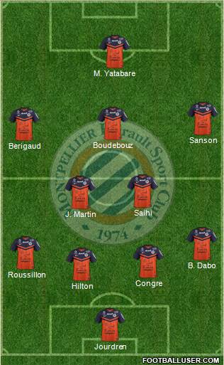 Montpellier Hérault Sport Club Formation 2015