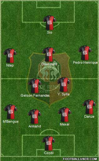 Stade Rennais Football Club Formation 2015
