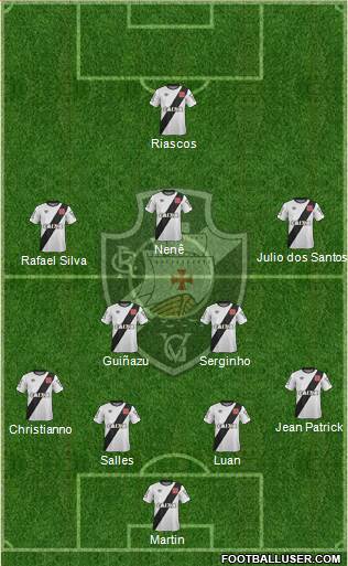 CR Vasco da Gama Formation 2015