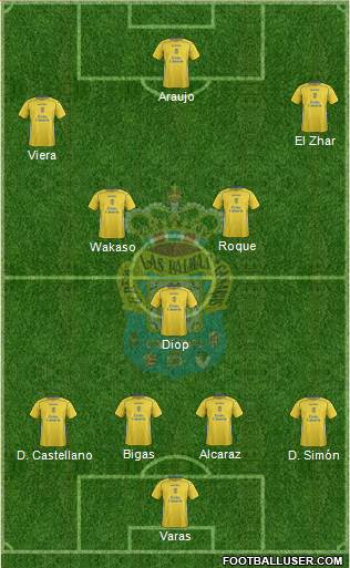 U.D. Las Palmas S.A.D. Formation 2015