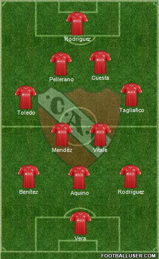 Independiente Formation 2015