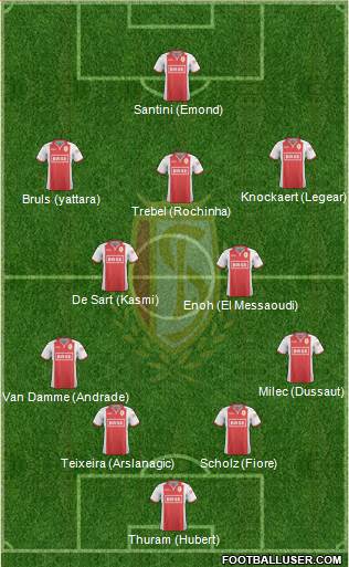 R Standard de Liège Formation 2015
