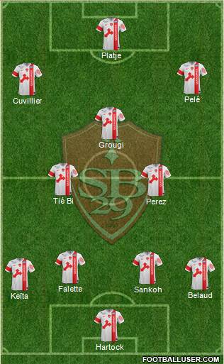 Stade Brestois 29 Formation 2015