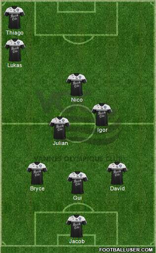 Vannes Olympique Club Formation 2015