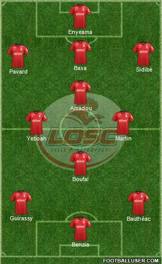 LOSC Lille Métropole Formation 2015
