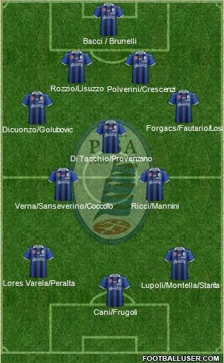 Pisa Formation 2015