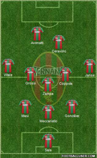 Ternana Formation 2015