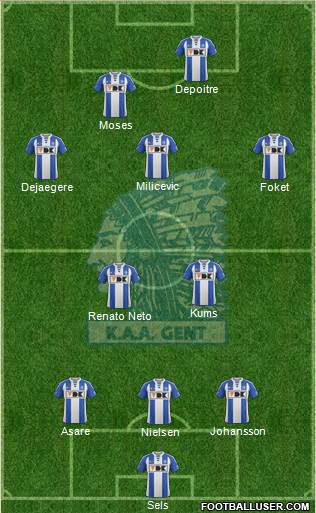 KAA Gent Formation 2015