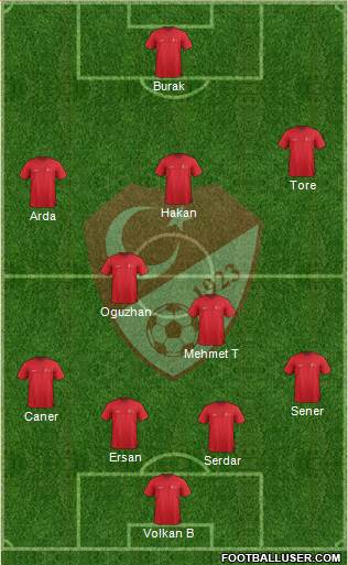 Turkey Formation 2015