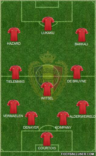 Belgium Formation 2015