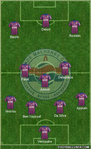 Stade Malherbe Caen Basse-Normandie Formation 2015