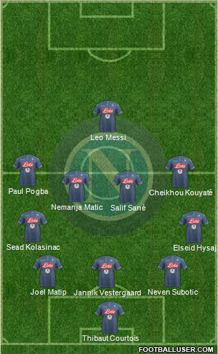 Napoli Formation 2015