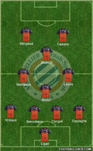 Montpellier Hérault Sport Club Formation 2015